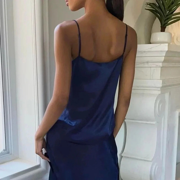 Aritzia Babaton Benji Camisole | Navy Blue | Size XXS - Picture 3 of 8